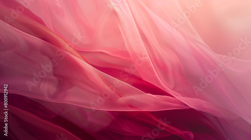 serene blend of soft pink and crimson, ideal for an elegant abstract background