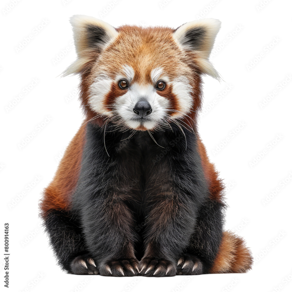 Red panda isolated on transparent background Red panda isolated on transparent background
