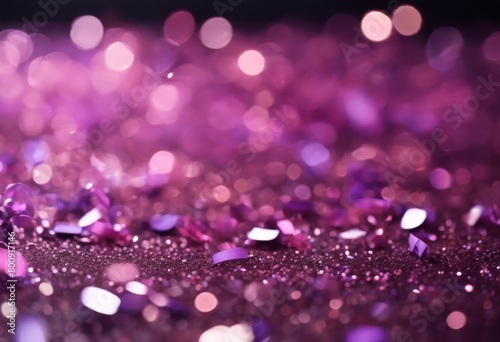 'background dark sparkling shades pink (banner) glitter front purple confetti glistering banner black abstract beautiful blurred decorative decoration decor glamour' © sandra
