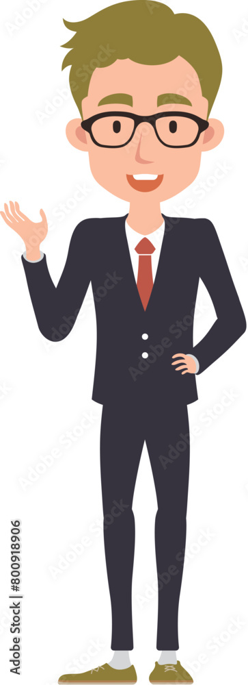 Businessman greeting Businessman greeting