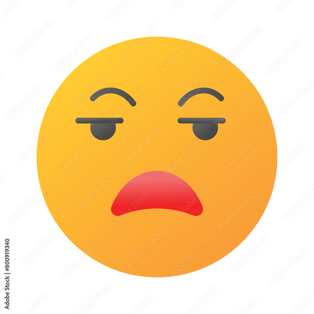 Irritated emoji vector design, ready to use and download premium vector Irritated emoji vector design, ready to use and download premium vector