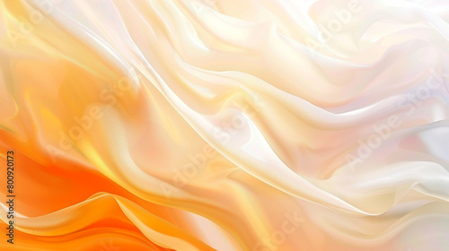 soft pastel gradient of pearl white and sunset orange, ideal for an elegant abstract background