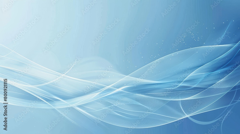 Blue Wave Light: Abstract Vector Illustration of Smooth Energy Flow and Motion in a Fractal Pattern Background Blue Wave Light: Abstract Vector Illustration of Smooth Energy Flow and Motion in a Fractal Pattern Background
