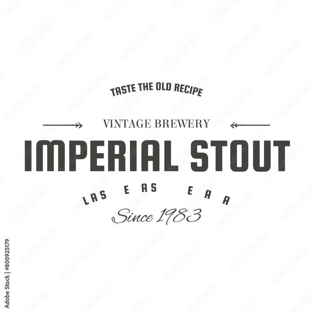 Collection retro beer badge vector design in eps 10