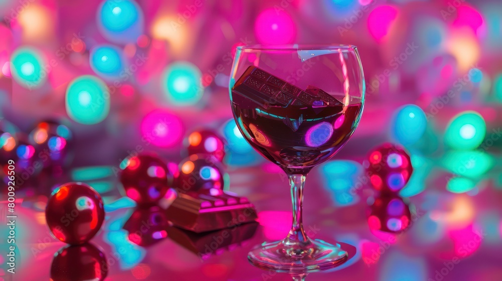 World Chocolate Day concept. Sweet chocolates perfect for valentines day background.
World Chocolate Day concept. Sweet chocolates perfect for valentines day background.