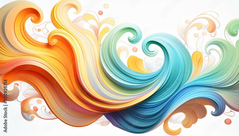 harmonious patterns swirling in an abstract shape isolated on a transparent background. harmonious patterns swirling in an abstract shape isolated on a transparent background.