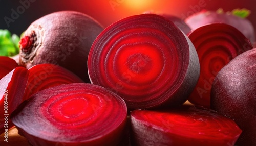 Unleash the vibrant power of beetroot, a nutritional treasure trove bursting with health  photo