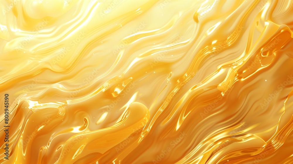 vibrant golden liquid texture with dynamic waves perfect for luxurious and modern design backgrounds
