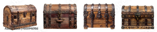 Medieval Treasure Chest Set. png set