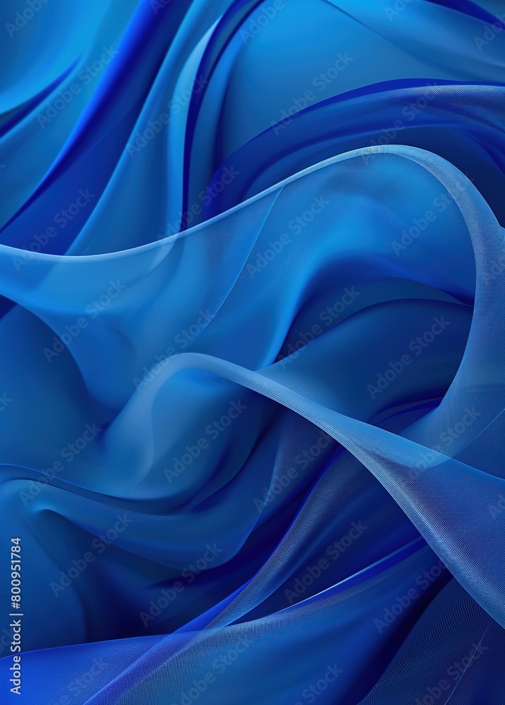 Tranquil Gradient Blue Background with Elegant Curves Tranquil Gradient Blue Background with Elegant Curves
