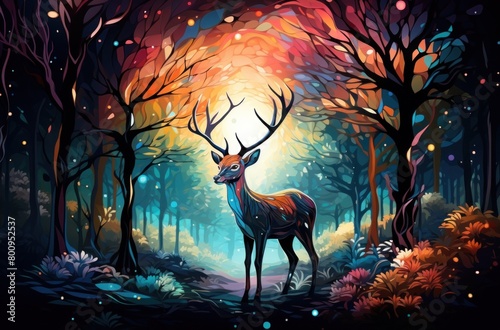 Enchanted Forest Deer