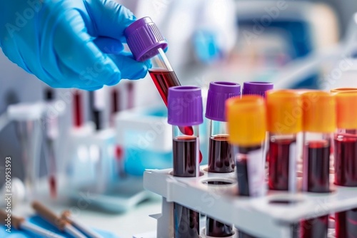 Laboratory Precision in Blood Testing. Generative ai