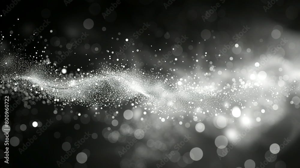 Obraz premium Luminescent White Brilliance: Flash Background