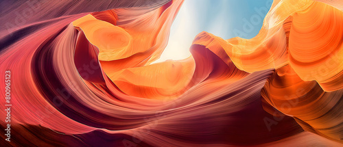 Antelope canyon in arizona, background travel concept