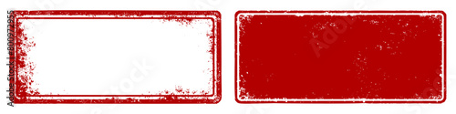 grunge rectangle red stamp. rectangle frame