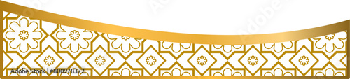 Footer Frame with Pattern