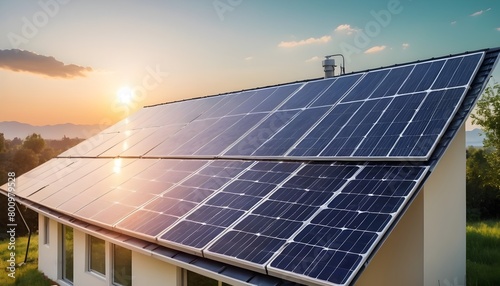 Panel Solar Energy Photovoltaic Power Roof Sun Hom