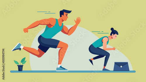 In contrast anaerobic training often involves using ones own body weight to perform plyometric exercises such as jump squats and burpees.
