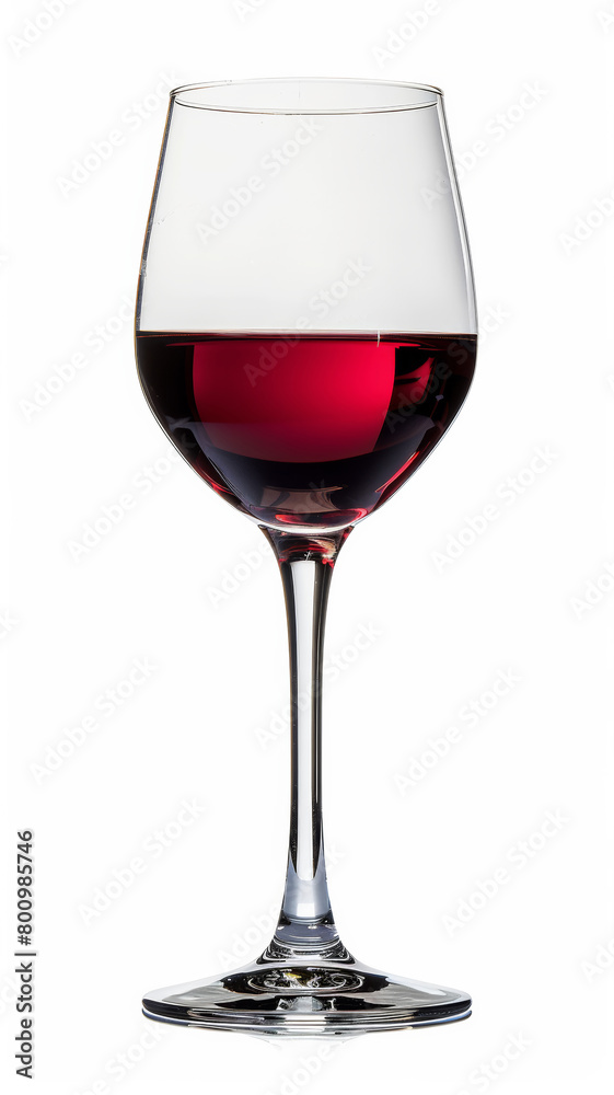 Isolated Red Wine Glass for Versatile Design Use Isolated Red Wine Glass for Versatile Design Use