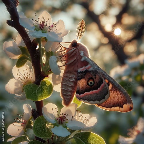 The Butterfly�s Cherry Blossom Rhapsody photo