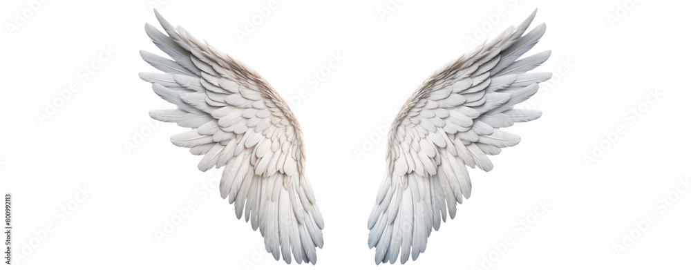 angel wings on transparent background angel wings on transparent background