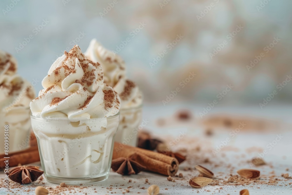Food whipped cream Food whipped cream