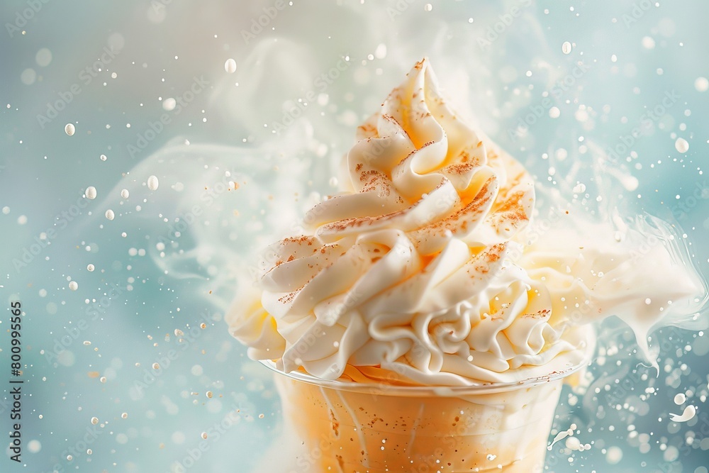 Food whipped cream Food whipped cream