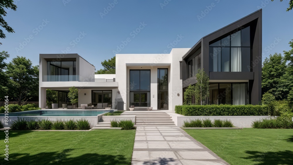 modern luxury villa exterior architecture design