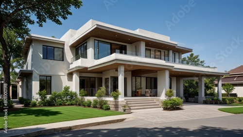 modern luxury villa exterior architecture design