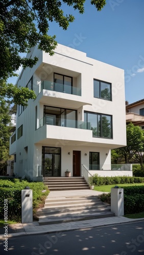 Wallpaper Mural modern luxury villa exterior architecture design Torontodigital.ca