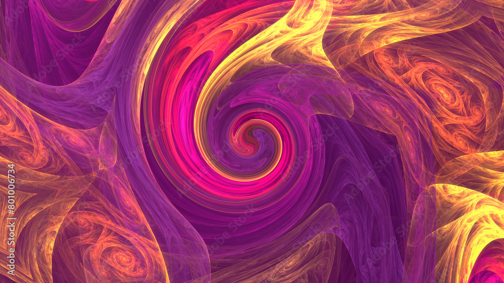 background abstract color mosaic fractal illustration