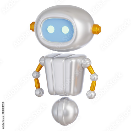 Robot 3D illustration