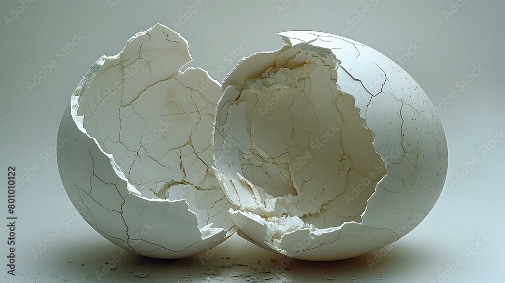 Balance and Contrast in Minimalist Eggshell Photography Balance and Contrast in Minimalist Eggshell Photography