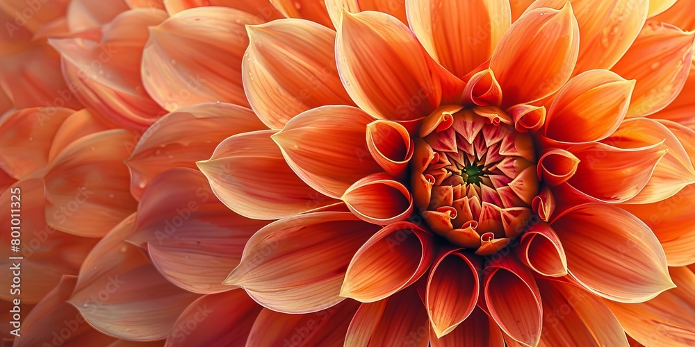 Dahlia flower close up Dahlia flower close up