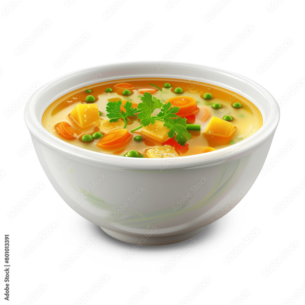 3d realistic render vector icon, Curry, on transparent background