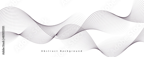 Abstract vector background with flowing waves. EPS10