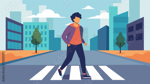 A person confidently strides down the street showing off their newly learned streetstyle selfdefense techniques ready to take on any challenge