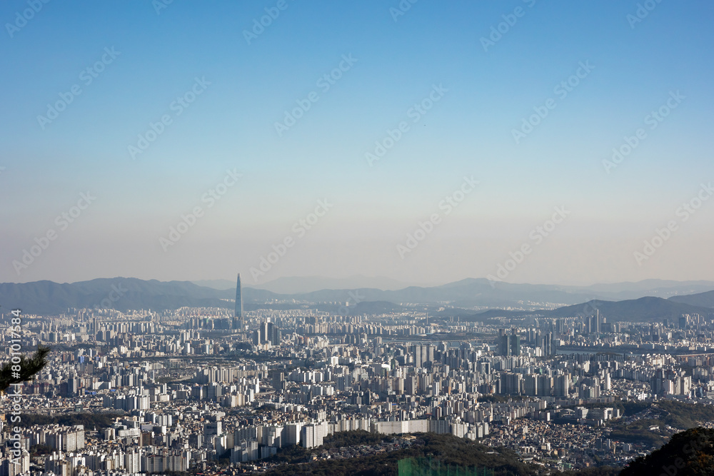 Naklejka premium Seoul City
