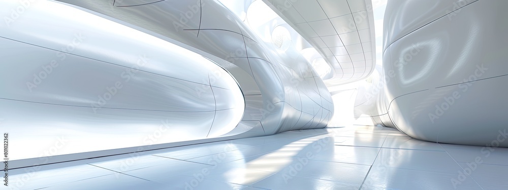 white futuristic background. white futuristic background.