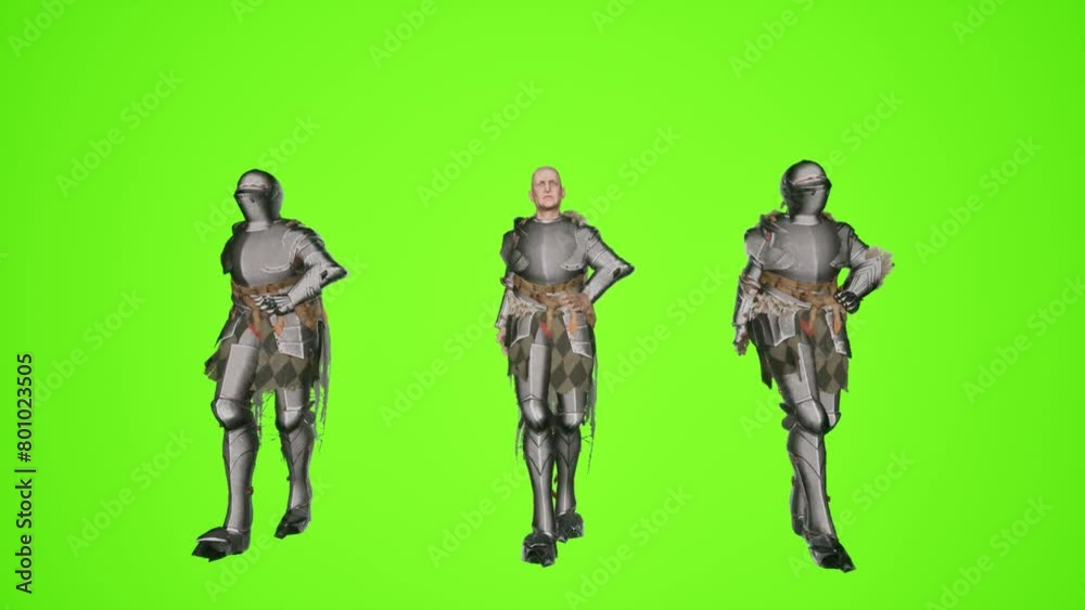 Experience a unique fusion of chivalry and grace with our captivating stock footage collection featuring Knight Dancers.