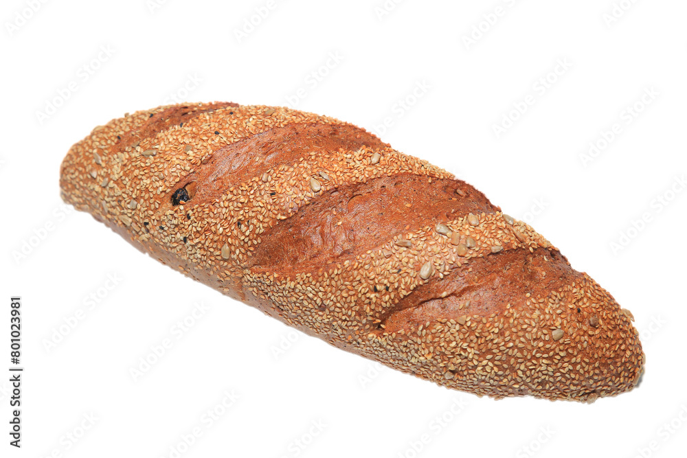 Black Choco loaf with sesame seeds Black Choco loaf with sesame seeds