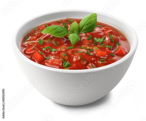 Food 3d realistic render vector icon, salsa, on transparent background