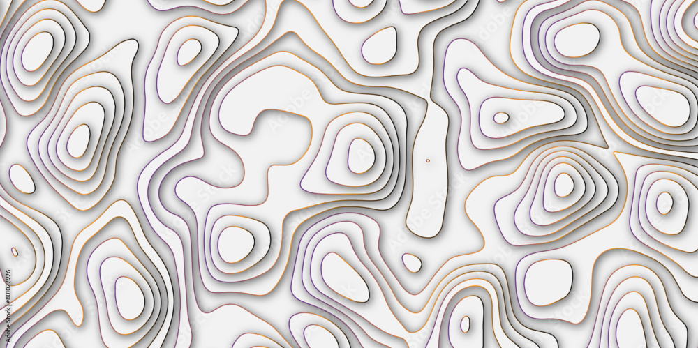 Colorful Papercut Background Concept Design