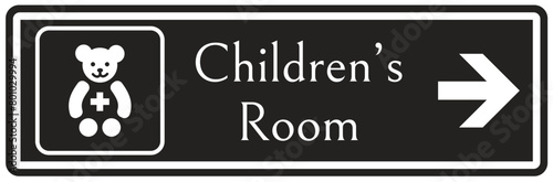 Children room sign