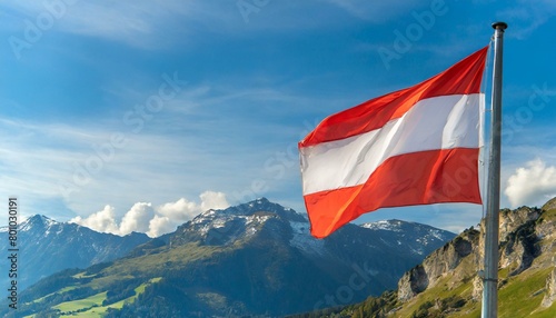 The Flag of Austria