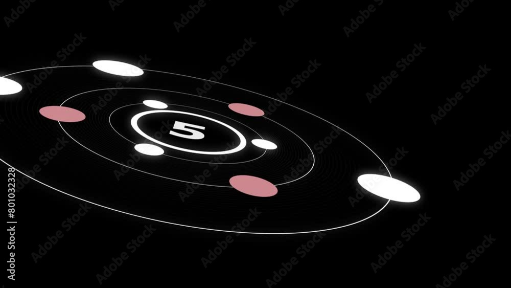 Solar system render, Planet rotation.Solar system in our milky way ...