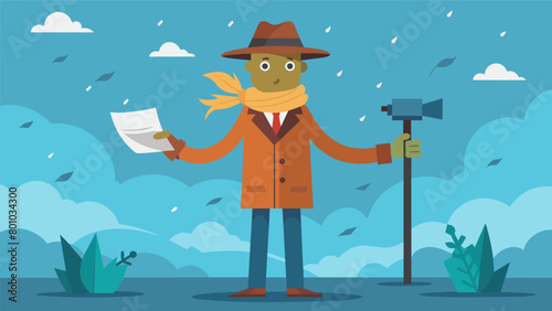 Viewers could almost feel the cold harsh wind blowing through the scarecrow news anchors strawfilled body as he delivered a report on the impending.