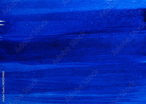 Abstract intense blue watercolor background