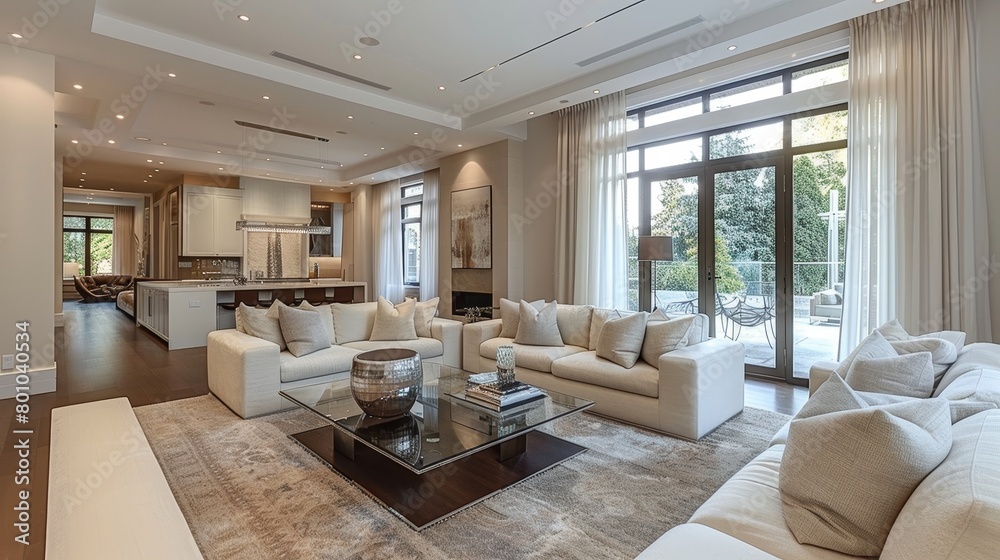 Fototapeta premium Family Living Room Natural Light: Images of living rooms designed for families