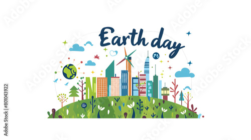 World environment and earth day.Ai Generated